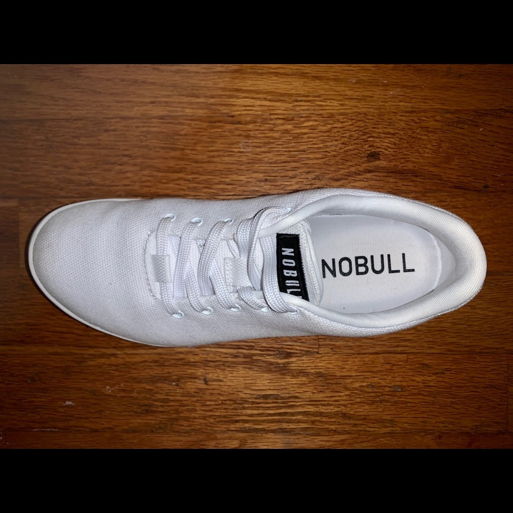 NO BULL WHITE IVORY CANVAS TRAINER (WOMEN'S)